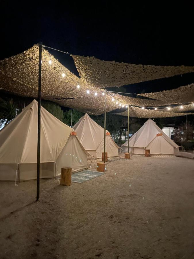 Simos Camping Elafonisos & Bungalows ภายนอก รูปภาพ