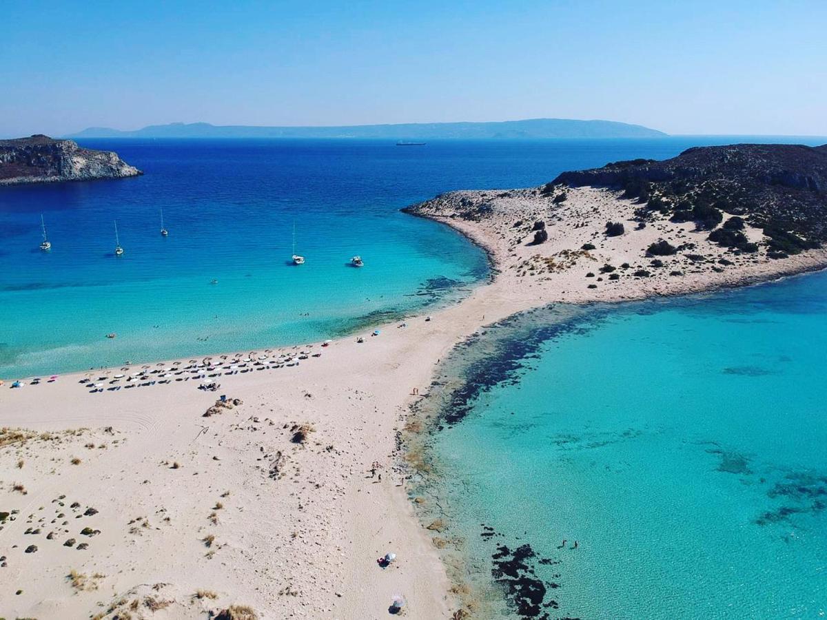 Simos Camping Elafonisos & Bungalows ภายนอก รูปภาพ