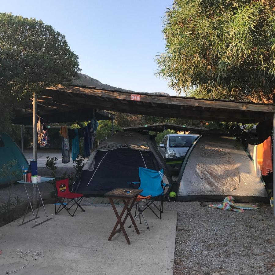 Simos Camping Elafonisos & Bungalows ภายนอก รูปภาพ